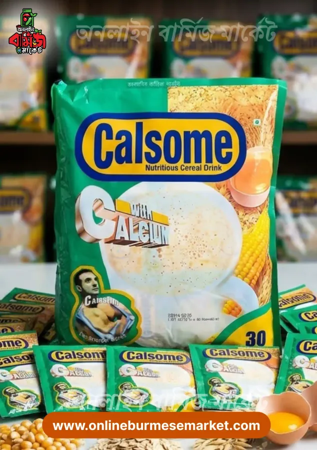 Calsome Nutritious Cereal Drink – 30 sachets (made by Bangladesh)