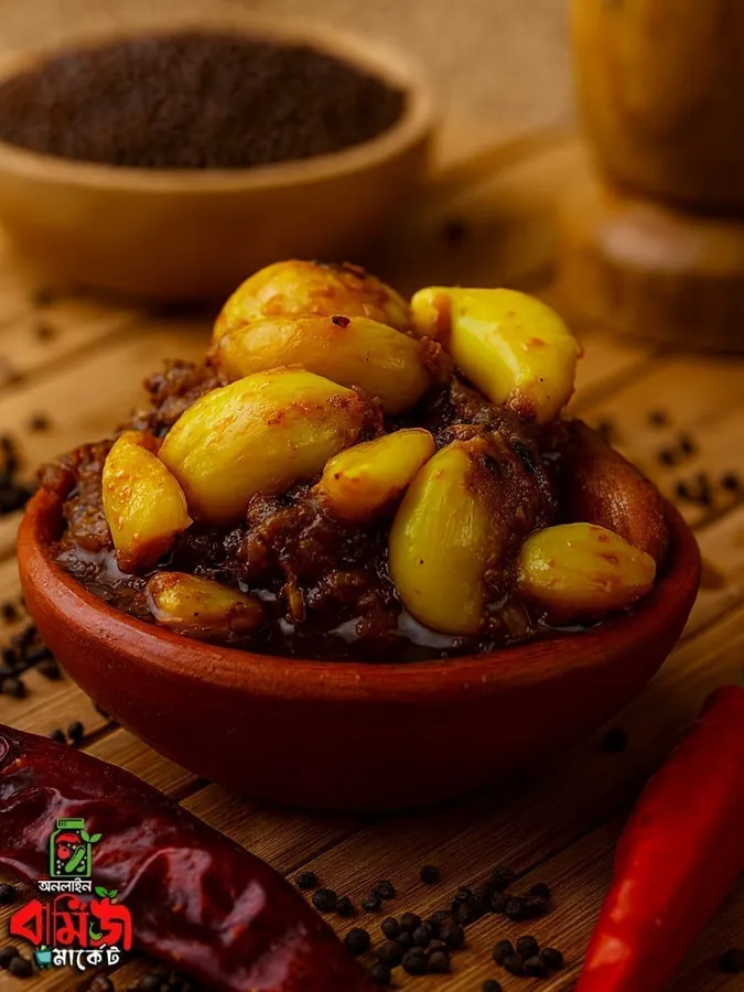 Garlic Achar - Home Made