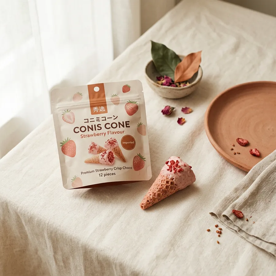 Conis Cone Strawberry Flavour