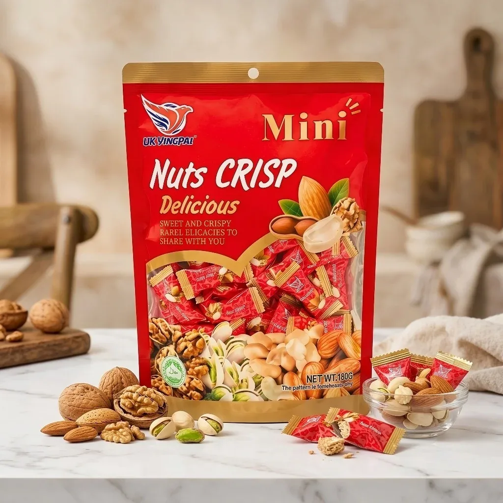 Mini Nuts Crisp Delicious 180g | Premium Crunchy Mixed Nuts Snack